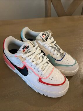 Nike Shadow Air Force 1 with silver chain